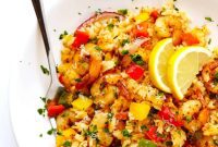 Irresistible Cajun Shrimp Alfredo Bake