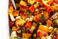 Golden Harvest Sausage & Sweet Potato Stuffing