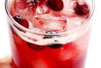 Crimson Bourbon Sparkler