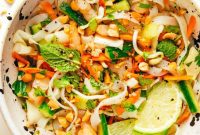 Deconstructed Vietnamese Spring Roll Bowl