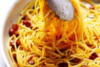 Robust Spanish Chorizo Spaghetti Carbonara