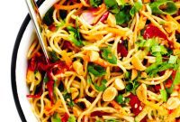Refreshing Sesame Peanut Noodles
