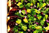 Deep-Flavored Mole Enchiladas