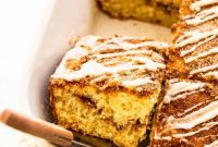 Tangy Sour Cream Crumb Cake