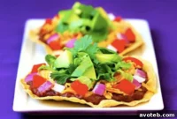 Zesty Chicken Tostadas