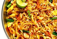 Wok-Kissed Thai Noodle Masterpiece