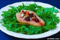 Sweet Roasted Pear Bold Blue Cheese Arugula