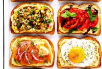 Savory Hummus Toasties