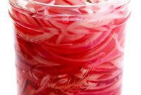 Zingy Quick Pickled Red Onions