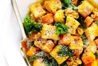 Autumnal Gnocchi with Sage Brown Butter, Butternut and Kale