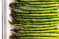 Lemon Garlic Roasted Asparagus
