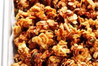 Golden Tahini Granola