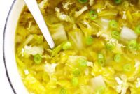 Velvety Egg Drop Cabbage Soup