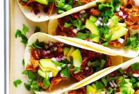 Savory Mole Chicken Tacos