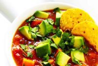 Southwestern Sweet Potato Enchilada Soup