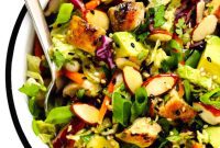 Toasted Sesame Chicken Greens
