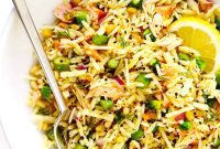 Spring Salmon Orzo Medley
