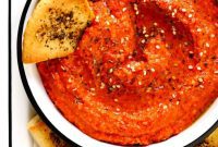 Muhammara: Spicy Roasted Red Pepper and Walnut Dip