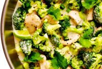 Vibrant Coconut-Lime Chicken & Broccoli Medley