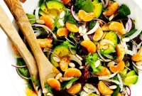 Vibrant Orange Fennel Avocado Salad