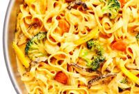 Luscious Thai Curried Peanut Noodles