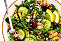 Golden Halloumi Summer Medley