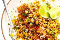 Chili Lime Salmon with Esquites