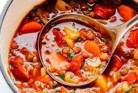 Smoky Chorizo and Lentil Comfort Stew