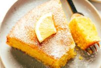 Mediterranean Sunshine Cake