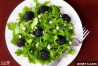 Citrus-Kissed Blackberry Arugula Salad