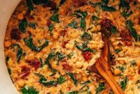 Creamy Marry Me Chickpeas and Orzo