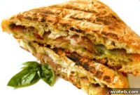 Presto Pesto Panini Prosciutto Provolone Pepper Perfection