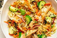 Crispy Dumpling Greens