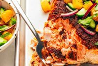 Zesty Sumac Salmon with Vibrant Citrus Salsa
