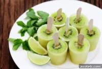 Zesty Kiwi Mojito Freezies