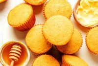 Golden Cornbread Muffins