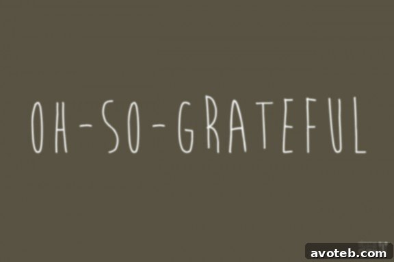 Oh So Grateful: A heartfelt message of thanks from Gimme Some Oven to its supportive readers this Thanksgiving season.