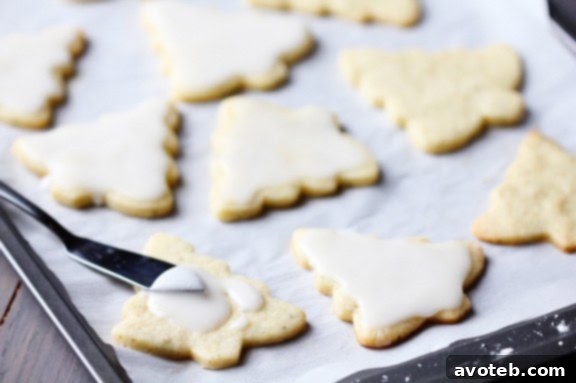 Lemon Rosemary Shortbread Cookies | gimmesomeoven.com Close-up of Lemon Rosemary Shortbread Cookies
