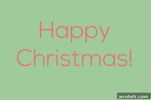 Happy Christmas holiday celebration with festive decorations