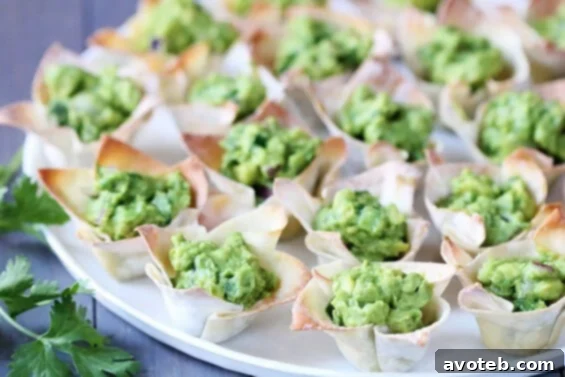 Guacamole Cups | gimmesomeoven.com Guacamole Cups