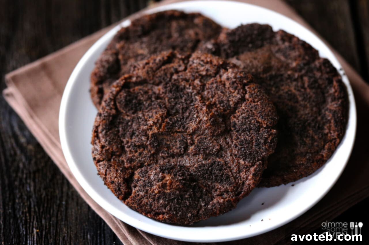Oreo Doodles - Double Chocolate Cookies with Oreo Crumbs
