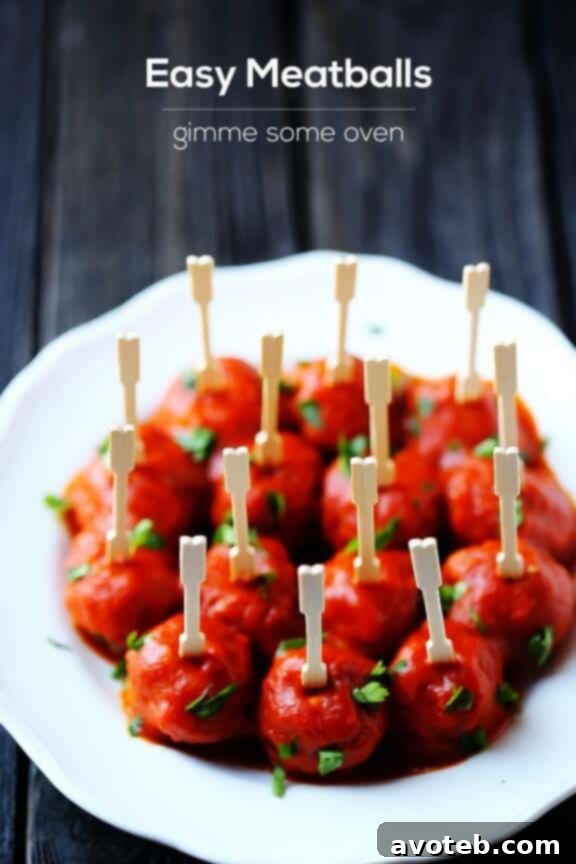 Smoky Meatballs in a Slow Cooker for a party