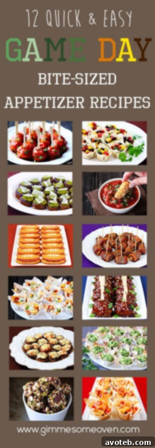 An array of bite-sized game day appetizers, featuring meatballs, salsa cups, and cheese sticks.