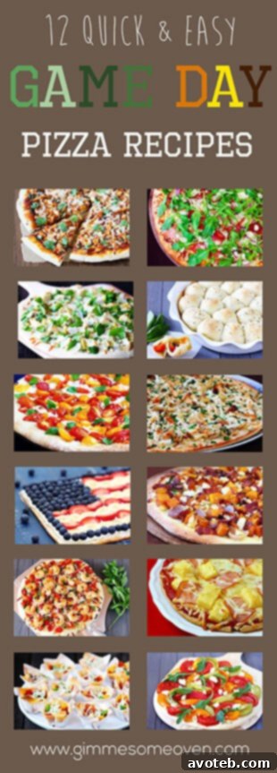 Delicious and easy game day pizza recipes, perfect for sharing.