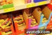 Using ALDI cardboard boxes for packing groceries
