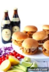 Guinness Pulled Pork on a bun