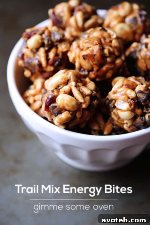 The Trail Mix Energy Bite mixture after being thoroughly combined.