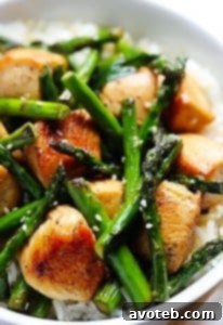 Chicken and Asparagus Stir-Fry