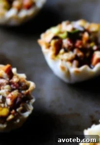 Baklava Cups recipe card image
