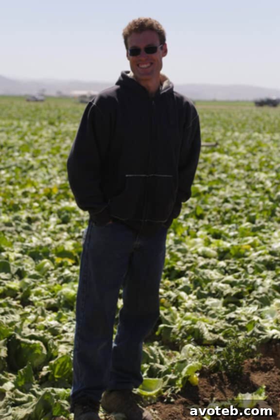 Meeting Farmer Mark Pisoni at the Dole Lettuce Farm